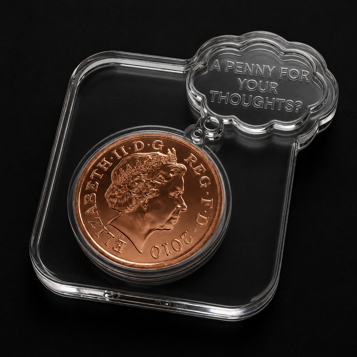 A PENNY FOR YOUR THOUGHTS?