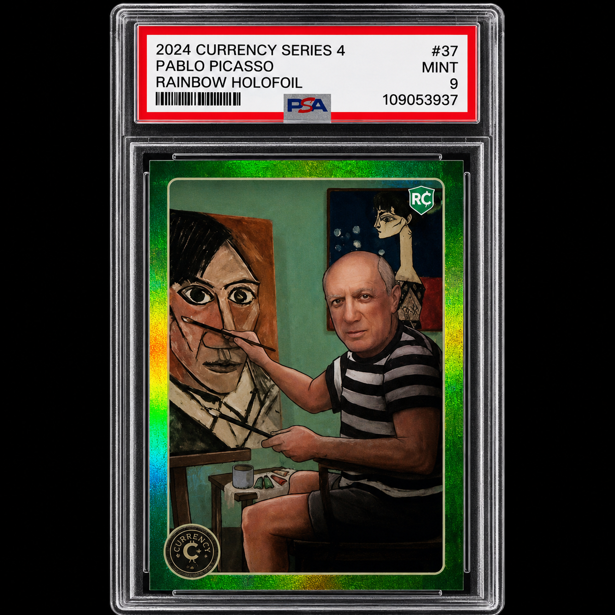 PABLO PICASSO - PSA 9